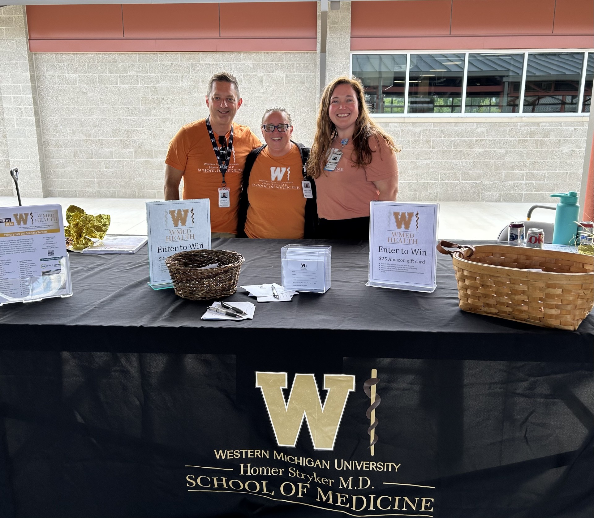 WMed Health booth at ADA Celebration