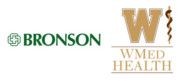 Bronson Healthcare and WMed Health Logos