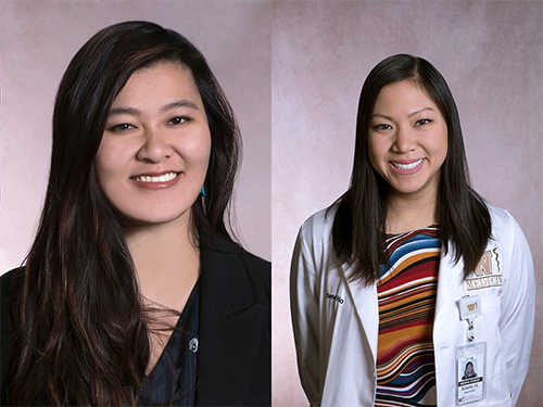 Christine Tran and Arlene Ho