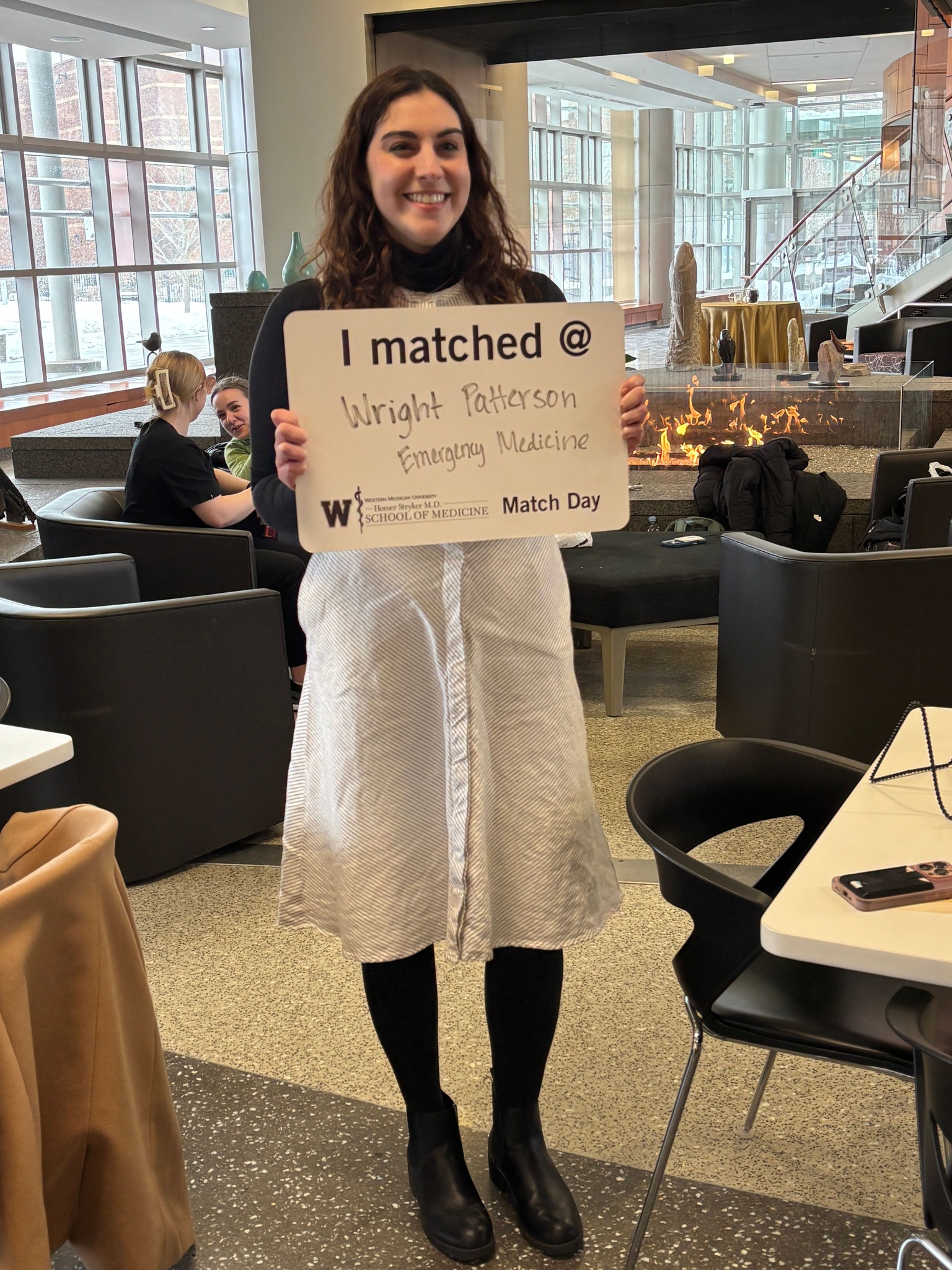 M4 Lauren Brown gets her top choice for residency training with the U.S. Air Force following a successful Military Match