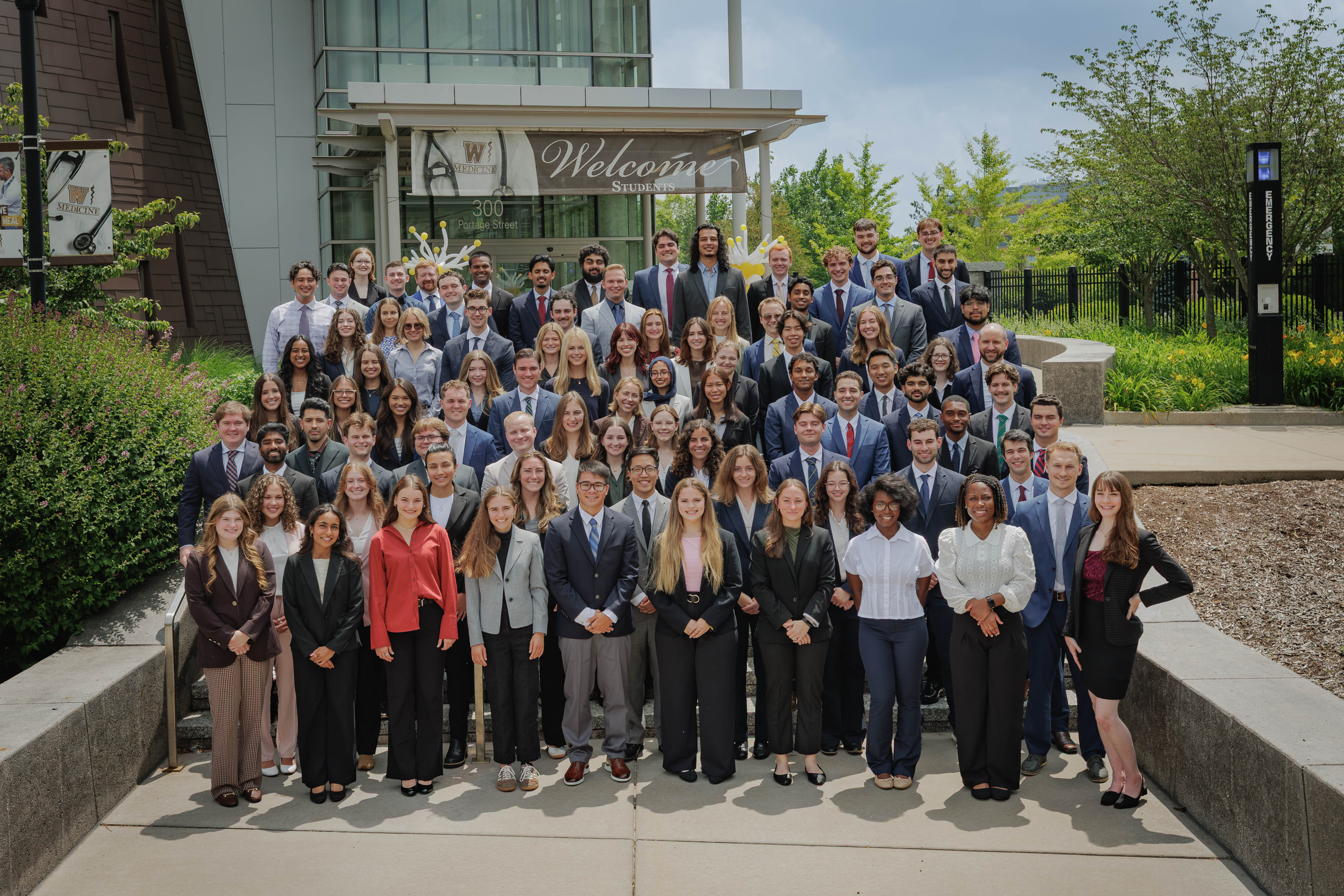 WMed MD Class of 2030 Day One at WMed Group Photo
