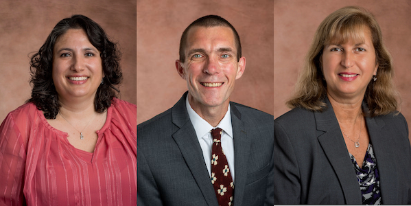 Shamsi Berry, PhD, MS, Christopher Haymaker, PhD, and Zylkia Rodriguez, MD recently joined the medical school as faculty members.