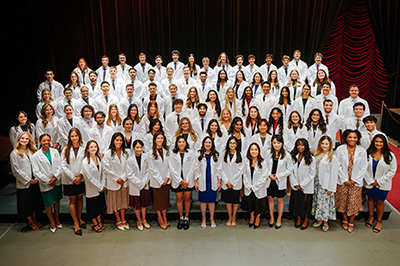WMed Class of 2029 White Coat Ceremony Group Photo