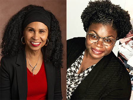 Cheryl Dickson, MD, MPH, and LaShawnda Bates