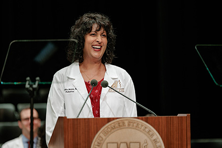 Juanita Moses, MD, keynote speaker at WMed Class of 2030 White Coat Ceremony