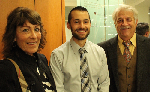 Sam Yost, Dr. Thomas Ryan, Debra Ryan