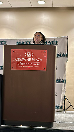 Syann Hollins at 2024 MATT Conference