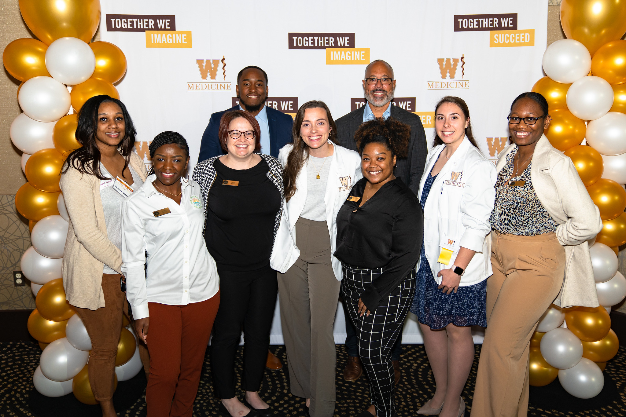 WMed students with Kalamazoo Promise staff